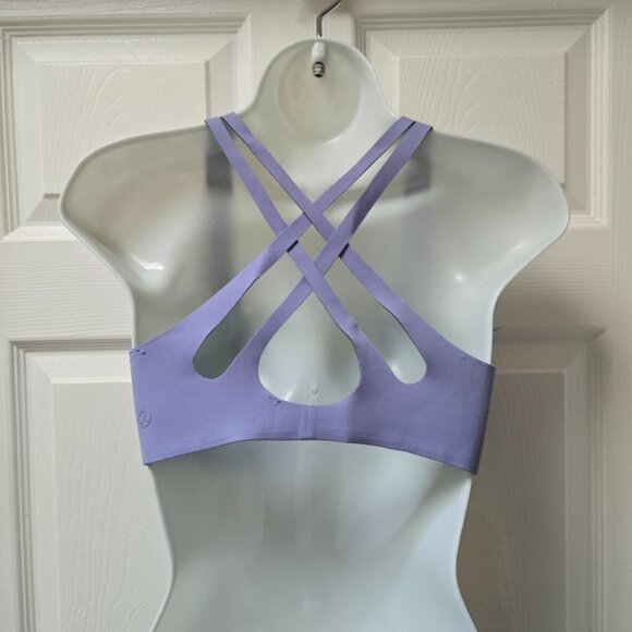 Lululemon Light Strides Bra Iron Purple - Picture 3 of 6
